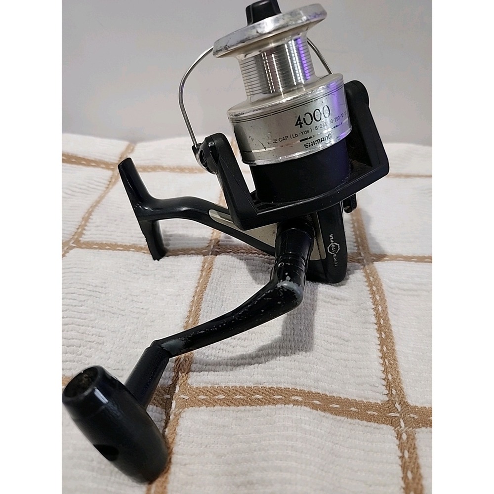 Shimano Slade 4000F Spinning Reel 2 Ball Bearings Super Stopper WK-P Black